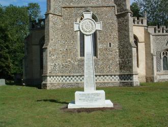 E WW1 Memorial Cross